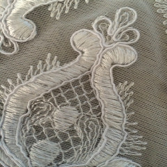 解密時(shí)尚新維度 供應(yīng)雙邊加密版車骨花邊與電腦繡花的完美融合